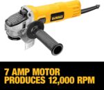 DEWALT Angle Grinder, One-Touch Guard, 4-1/2 -Inch (DWE4011) - Image 5