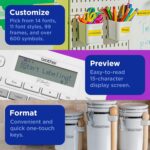 Brother P-Touch PTD220 Home/Office Everyday Label Maker | Prints TZe Label Tapes... - Image 6