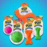 Hartz DuraPlay Bacon Scented Dog Toys, Small (Assorted Color) - Image 9
