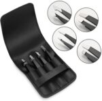 Pefei Tweezers Set - Professional Stainless Steel Tweezers for Eyebrows - Great ... - Image 7