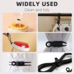 Data Cable Organizer, 2025 New Elastic Silicone Cable Straps Cord Organizer, Reu... - Image 6