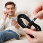 Data Cable Organizer, 2025 New Elastic Silicone Cable Straps Cord Organizer, Reu... - Image 8