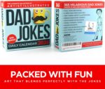 Dad Joke Desk Calendar 2026 - Unique Fun Gift For Dad 365 Daily Dad Jokes, Fathe... - Image 4