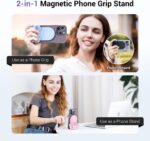 JJC Magnetic Phone Camera Grip Handle with Wireless Shutter Remote, Magsafe Came... - Image 3
