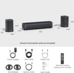 Center Channel Speakers Sound Bar, Dolby Digital Plus, 110W Sound Bar for Smart ... - Image 9