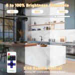 4 Pack LED Backlight Sheet, 24V 36W 6000K White Flexible Led Panel Lights with A... - Image 4