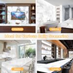 4 Pack LED Backlight Sheet, 24V 36W 6000K White Flexible Led Panel Lights with A... - Image 6