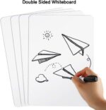 Dry Erase Lapboards, HERKKA 12 Pack Double Sided Dry Erase Lap Boards 9 x 12.5 I... - Image 4