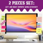 Office Desk Accessories 2pcs Computer Monitor Memo Board Office Supplies | Compu... - Image 3