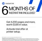 HP DeskJet 2923 Wireless All-in-One Color Inkjet Printer, Scanner, Copier, 6 Mon... - Image 4