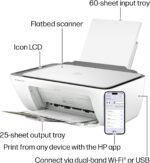 HP DeskJet 2923 Wireless All-in-One Color Inkjet Printer, Scanner, Copier, 6 Mon... - Image 6