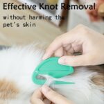 5Pcs Knotting Comb for Cats, Pet Hair Removal Tool, Matted Fur Remover | Pet Kno... - Image 3