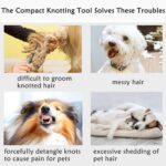 5Pcs Knotting Comb for Cats, Pet Hair Removal Tool, Matted Fur Remover | Pet Kno... - Image 6