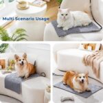 ZOMISIA Cat Heating Pad, Heated Cat Bed Indoor, 11 Temp & 25 Timer Settings | 11... - Image 5