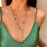 1PC Bar-Chain Necklace for Women, Y-Shaped Chains, Dainty Layered Jewelry, Long ... - Image 2