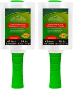 2-Pack Industrial Mini Clear Stretch Wrap Film 80 Gauge 5.1" 1000ft for Pallet W... - Image 2