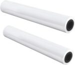 24" x 500' Plotter Paper, 2 Rolls Wide Format Paper, 3" Core Goefun Engineering ... - Image 2