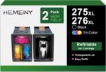 275XL 276XL Refillable Ink Cartridges Compatible with Canon Pixma TR4720 TR4722 ... - Image 2