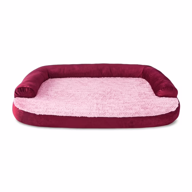 35" x 48" Vibrant Life Extra Large Round Corner Sofa Style Dog Bed (2 Colors) only $20.00