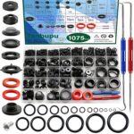 37 Sizes 1075Pcs 3-in-1 Home Universal Rubber Washers Assortment Kit Faucet wash... - Image 2