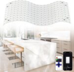 4 Pack LED Backlight Sheet, 24V 36W 6000K White Flexible Led Panel Lights with A... - Image 2