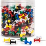 400Pcs Push Pins, Thumb Tacks for Bulletin Board, Stick Pins Thumb Tacks for Cor... - Image 2