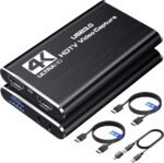 4K HDMI Capture Card for Streaming, 1080P 60FPS USB 3.0/Type-C Game Video Captur... - Image 2