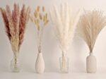 65PCS Pampas Grass Decor, Including pompas Floral, Reed Dried Grass and Bunny Ta... - Image 2