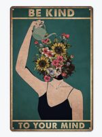 8x12 Inch Vintage Metal Sign For Home Office Bedroom Living Room Wall Decor - Image 2