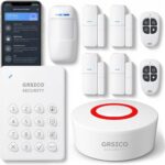 9-Piece Home Security System, WiFi Wireless Alarm System, 120dB Siren Alert, DIY... - Image 2
