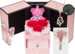 ADDWel Preserved Rose Gifts for Her- Unique Forever Preserved Real Rose with I L... - Image 2