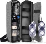 ALLCAMP Wine Bag - Insulated Cooler Bag with Wine Glasses, Bottle Opener & Wine ... - Image 2