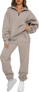 AUTOMET Women's Sweatsuits 2 Piece Outfits Lounge Sets | Cozy Airport Outfits,Ca... - Image 2