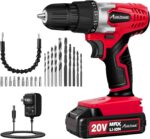 AVID POWER 20V Cordless Drill Set for Home DIY & Beginner Projects - Lightweight... - Image 2