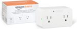 Amazon Basics Dual Smart Plug with Motion Sensor and Night Light, Works with Ale... - Image 2
