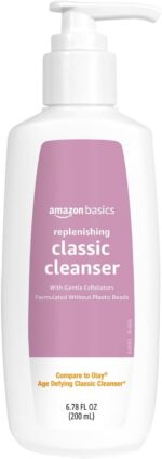 Amazon Basics Gentle Exfoliating Face Wash, Replenishing Daily Facial Cleanser, ... - Image 2