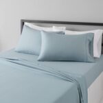 Amazon Basics Lightweight Breathable Super Soft Wrinkle-Free Easy Care Brushed M... - Image 2