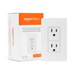Amazon Basics Smart In-Wall Outlet, Works with Alexa Only, Individually Controll... - Image 2