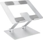 Amazon Basics Sturdy and Portable Ergonomic Laptop Stand for Desk, Height Adjust... - Image 2