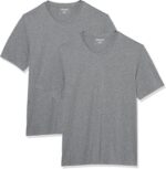 Amazon Essentials Men's V-Neck Short-Sleeve T-Shirts, Pack of 2 - Image 2