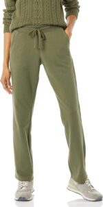 Amazon Essentials Women's Straight Leg Fleece Sweatpants with Drawstring (Availa... - Image 2