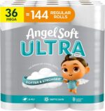 Angel Soft Ultra Toilet Paper, 36 Mega Rolls = 144 Regular Rolls, 2 Ply Toilet T... - Image 2