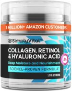 Anti-Aging Face Moisturizer with Retinol, Collagen & Hyaluronic Acid - Moisturiz... - Image 2