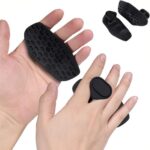 Anti-Slip Workout Grips - Ergonomic Rubber Hand Protector Gloves for Weight Lift... - Image 2
