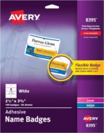 Avery Flexible Printable Name Tags, 2-1/3" x 3-3/8", Matte White, 160 Removable ... - Image 2