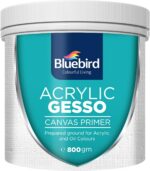 BLUEBIRD Heavy Gesso Primer for Acrylic Painting, Gesso Surface Prep Medium for ... - Image 2