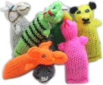 Barn Yarn Hand Knit Wool Cat Toy, Stuffed with Organic Catnip - Image 2