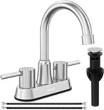 Bathroom Faucets, Bathroom Faucet 3 Hole, Bathroom Sink Faucet, Faucet for Sink ... - Image 2