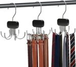 Belt Hanger for Closet, 3 Pack Belt Organizer for Closet Space Saving & Storage,... - Image 2