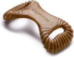 Benebone Dental Durable Dog Chew Toy for Aggressive Chewers, Real Bacon, Made in... - Image 2